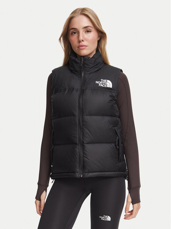 The North Face Bezrękawnik 1996 Retro Nuptse NF0A3XEP Czarny Regular Fit