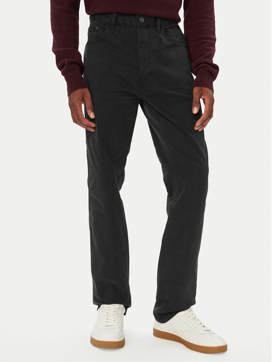 Tommy Jeans Spodnie materiałowe Ryan DM0DM23732 Czarny Straight Fit