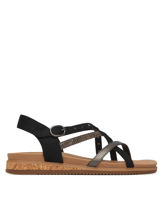 Skechers Sandały Desert Kiss Low 114713/BLK Czarny