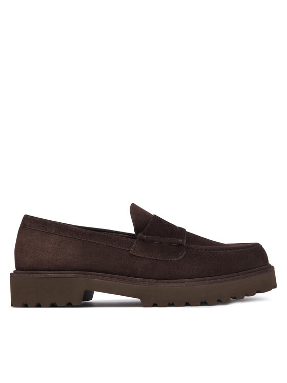 Max Mara Loafersy Afelio 2624526032600 Brązowy ciemny