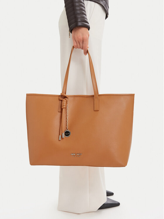 Nine West Torebka CEO-SILK AVENUE-LDA8889 Brązowy jasny