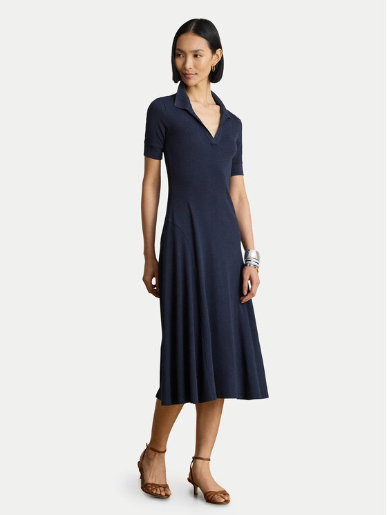 LAUREN RALPH LAUREN Sukienka codzienna 200P14037001 Granatowy Regular Fit