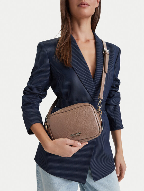 Nine West Torebka EO-CALM POISE-LDA6766B Beżowy ciemny
