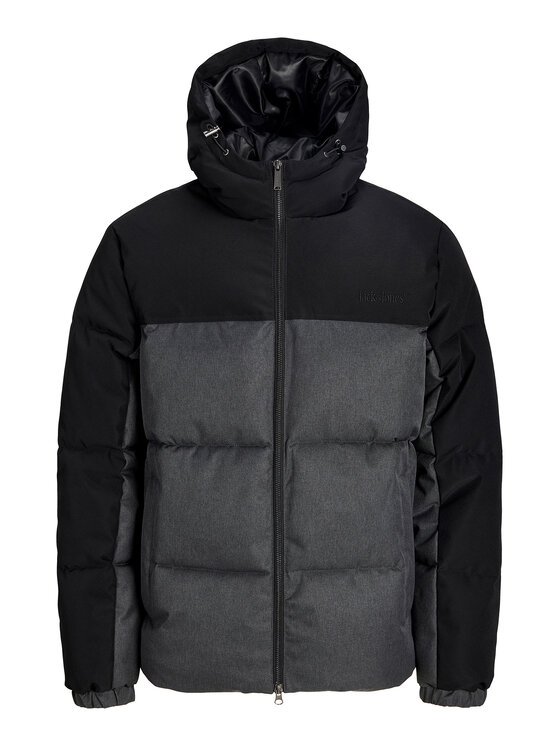 Jack & Jones Kurtka zimowa Oxford 12298693 Czarny Regular Fit