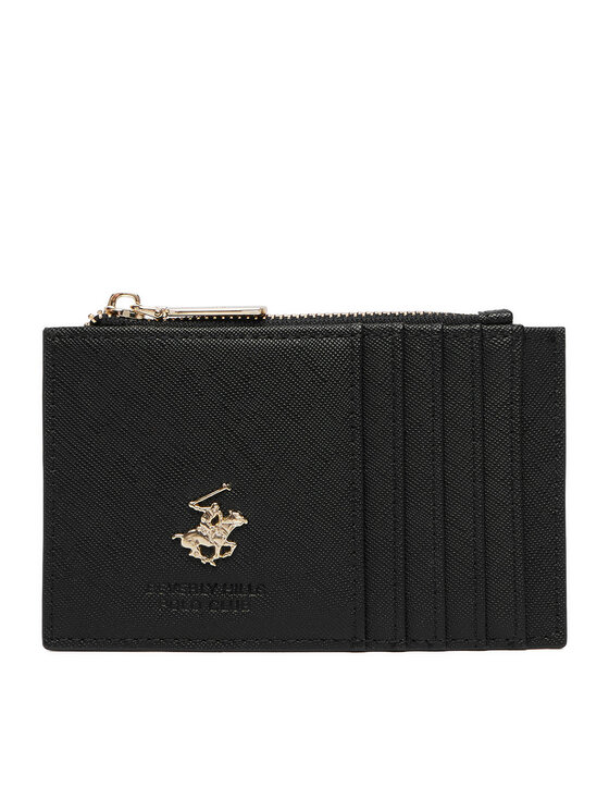 Beverly Hills Polo Club Etui na karty kredytowe CWBEO-BHPC-W1-003-AW26 Czarny