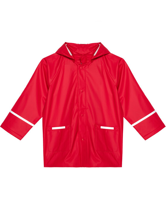 Playshoes Kurtka przeciwdeszczowa 408638 M Czerwony Regular Fit