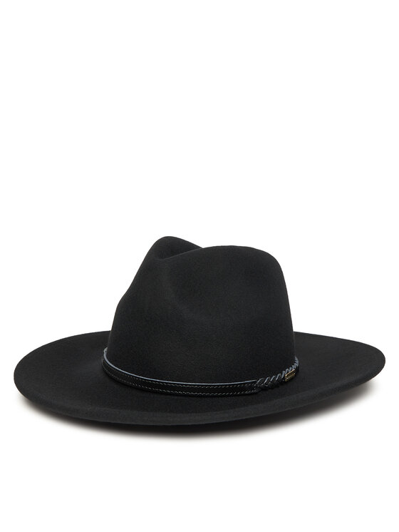 Barbour Kapelusz Tack Fedora LHA0217BK91 Czarny