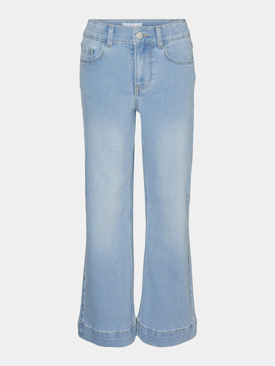Vero Moda Girl Jeansy Daisy 10302632 Niebieski Wide Leg
