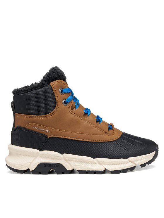 Geox Trzewiki J Flexyper Plus Boy B Abx J56LCB 0MECE C0013 M Brązowy