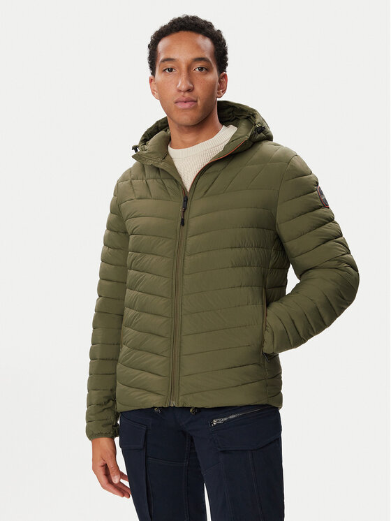 Napapijri Kurtka zimowa A-Lapaz H NP0A4I26 Khaki Regular Fit