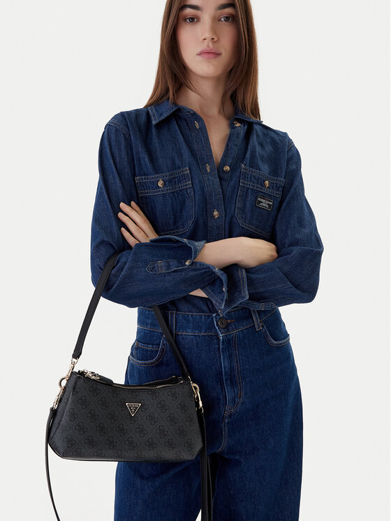 Guess Torebka Noelle II Mini HWBG96 72730 Czarny