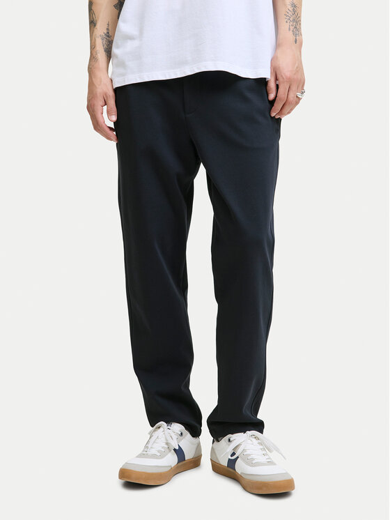 Jack & Jones Spodnie materiałowe Ace Neo 12282533 Granatowy Tapered Fit