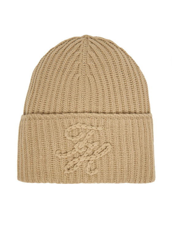 Tommy Hilfiger Czapka Th Elevated Script AW0AW17777 Beżowy