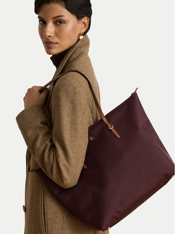LAUREN RALPH LAUREN Torebka 431950007018 Bordowy