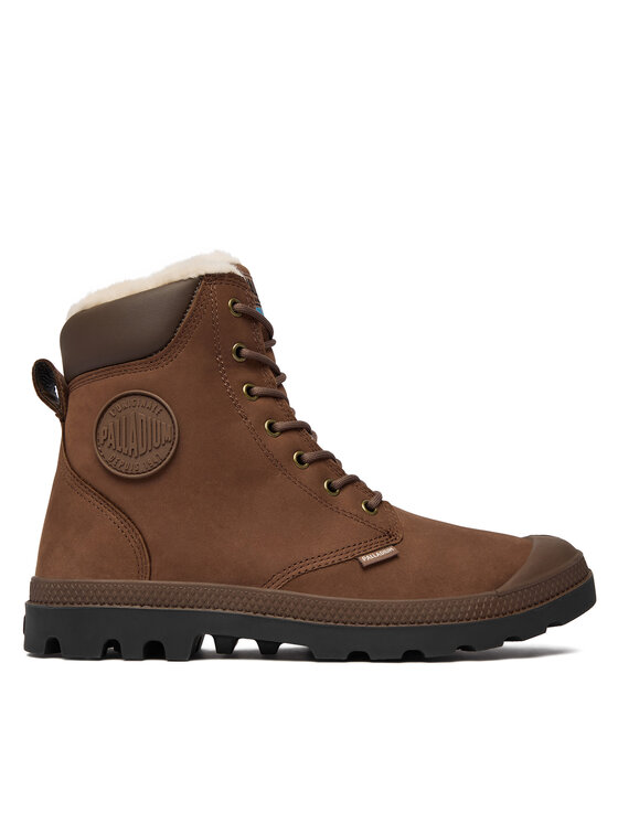 Palladium Trapery Pampa Sport Cuff Wps 72992-291-M Brązowy ciemny