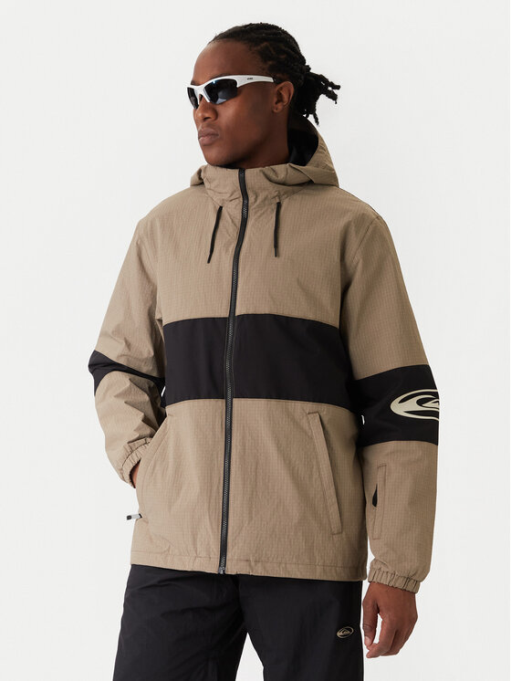 Quiksilver Kurtka snowboardowa Hight In The Hood JK EQYTJ03517 Brązowy Relaxed Fit