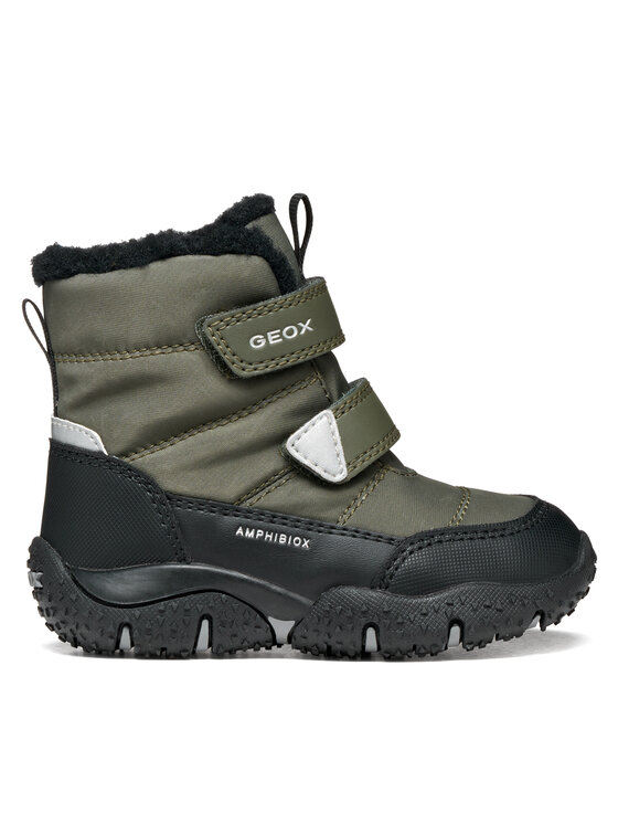 Geox Śniegowce B Baltic Boy B Abx B4620C 0FU54 C0450 S Zielony