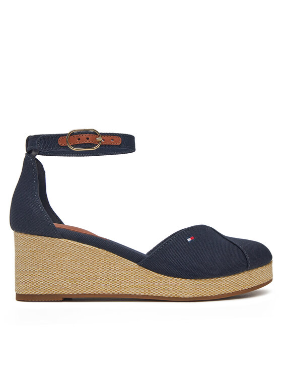 Tommy Hilfiger Espadryle FW0FW08657 Granatowy