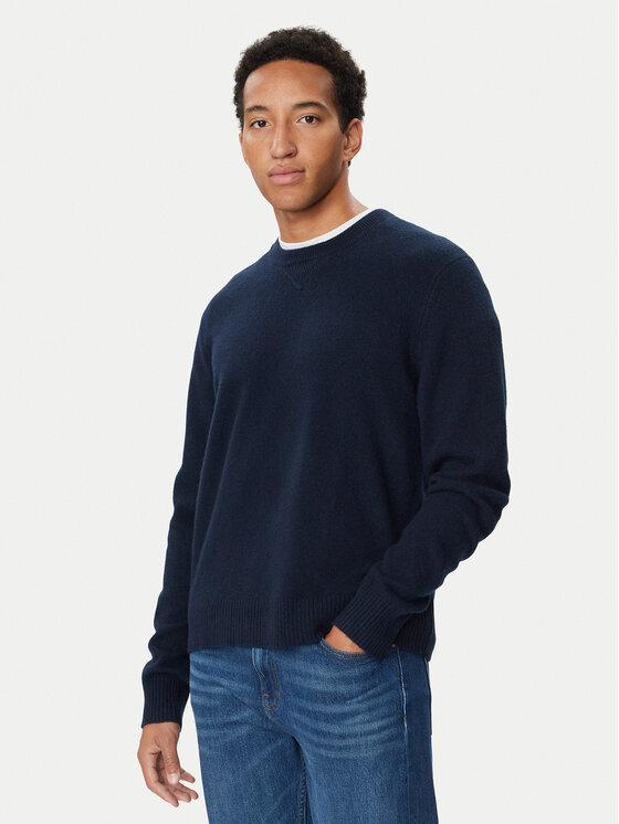 Calvin Klein Jeans Sweter LV04RH305G Beżowy ciemny Regular Fit
