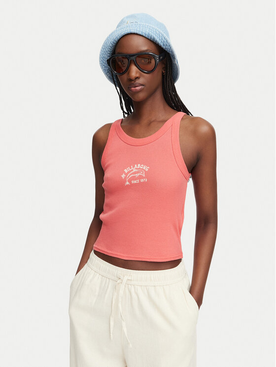 Billabong Top Day Trip EBJZT00456 Koralowy Regular Fit