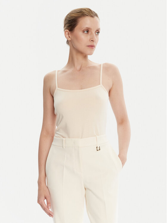JOOP! Top 30042651 Kremowy Regular Fit