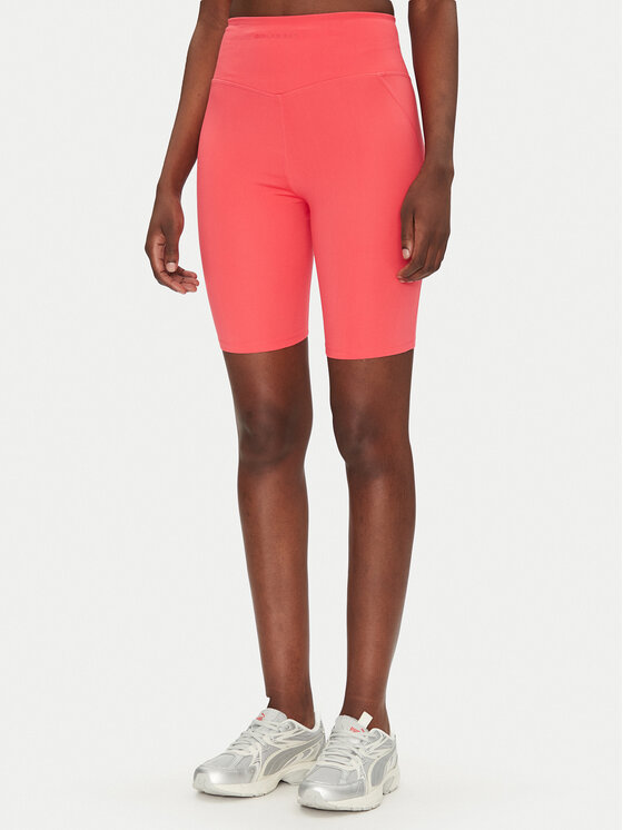 Girlfriend Collective Szorty sportowe Compressive High-Rise 4011 Różowy Slim Fit