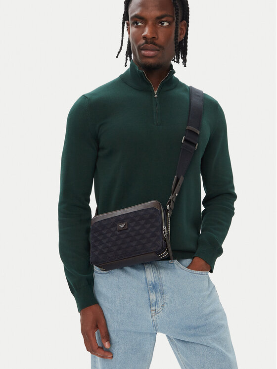 Emporio Armani Saszetka EM005668 AF29023 UB109 Granatowy