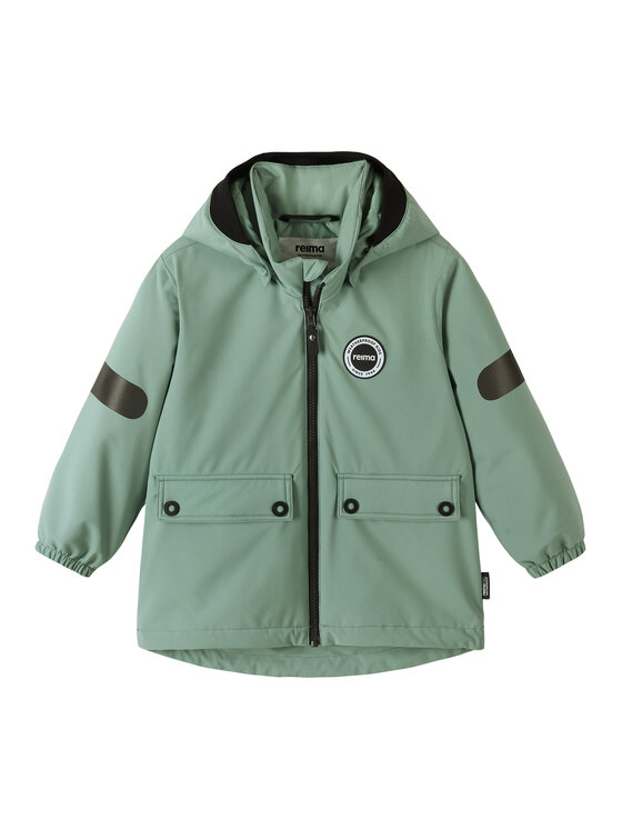 Reima Kurtka przeciwdeszczowa Symppis 5100045B Zielony Regular Fit