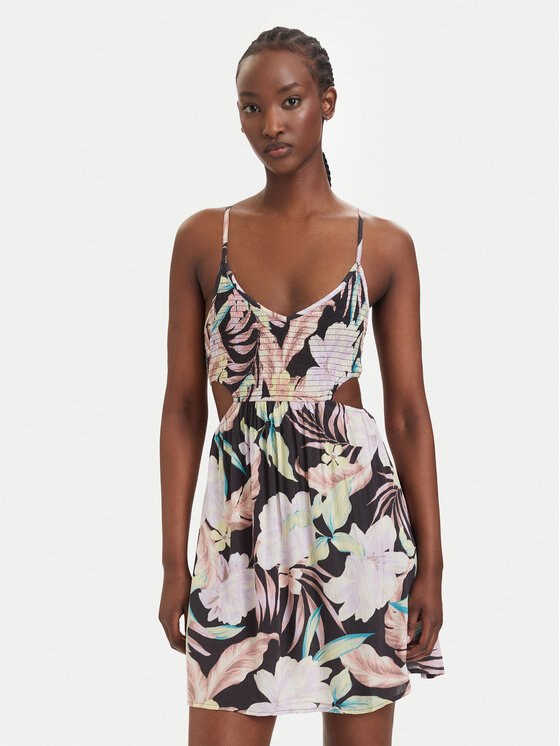 Billabong Sukienka letnia True Desire 24B131510 Fioletowy Regular Fit