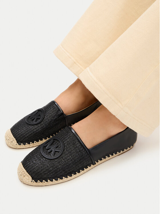 MICHAEL Michael Kors Espadryle Kenzie Espadrille 40S6KZFP2D Czarny