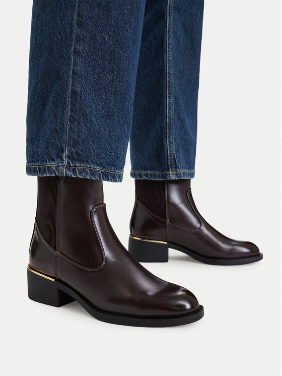 MEXX Botki CEO-HY25809-1 Brązowy ciemny