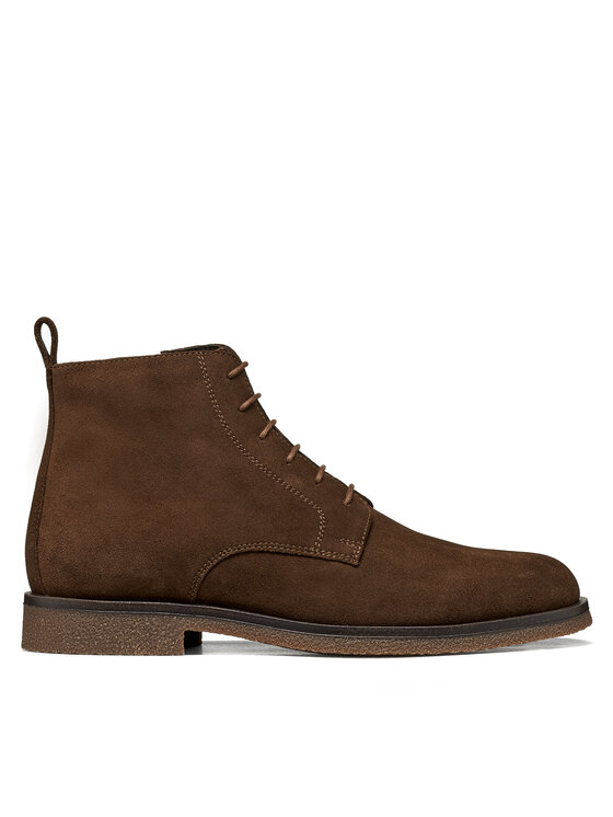 Geox Trzewiki U Claudio U6658A 00022 C6006 Brązowy ciemny