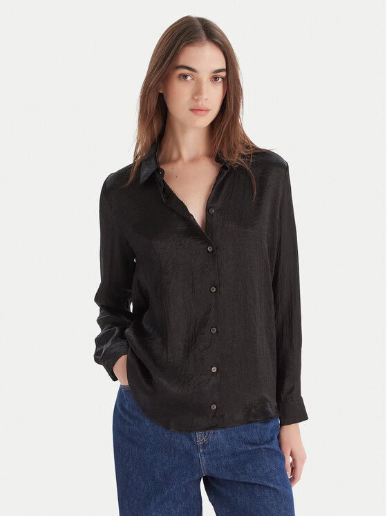 Marella Koszula Emme by Marella Matita 2525116091 Czarny Regular Fit