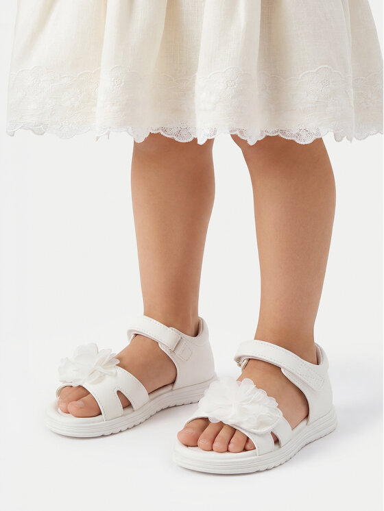 DeeZee Sandały CEO-CM240723-2 Biały