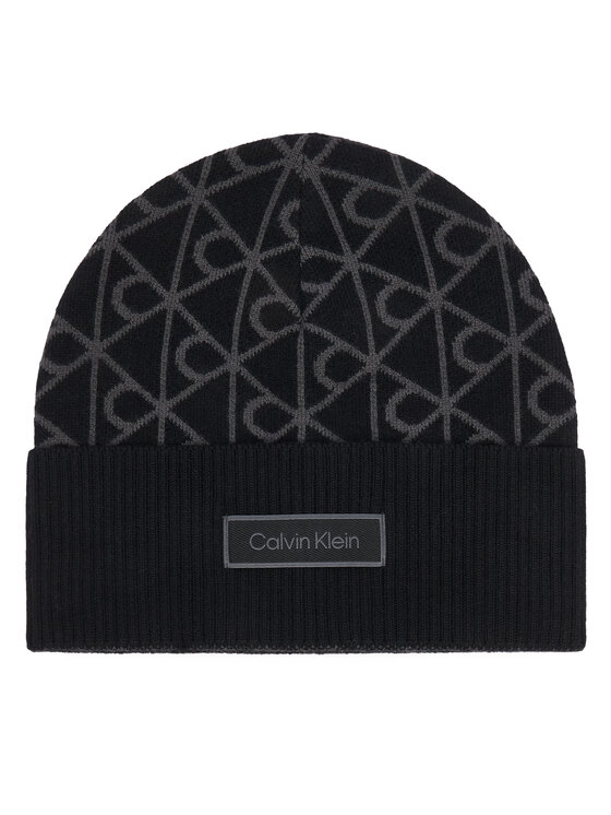 Calvin Klein Czapka LV04D8106G Czarny