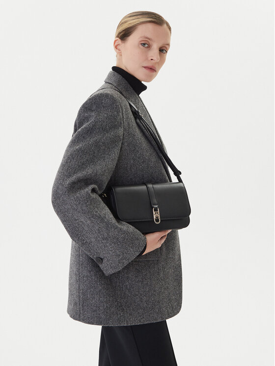 Tommy Hilfiger Torebka Th Libre Flap Crossover AW0AW17723 Czarny