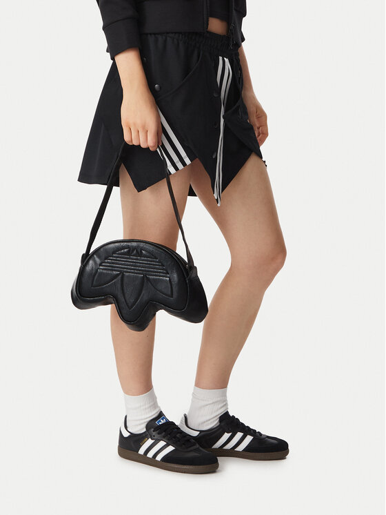 adidas Torebka Trefoil Bag Metallic KR1602 Czarny