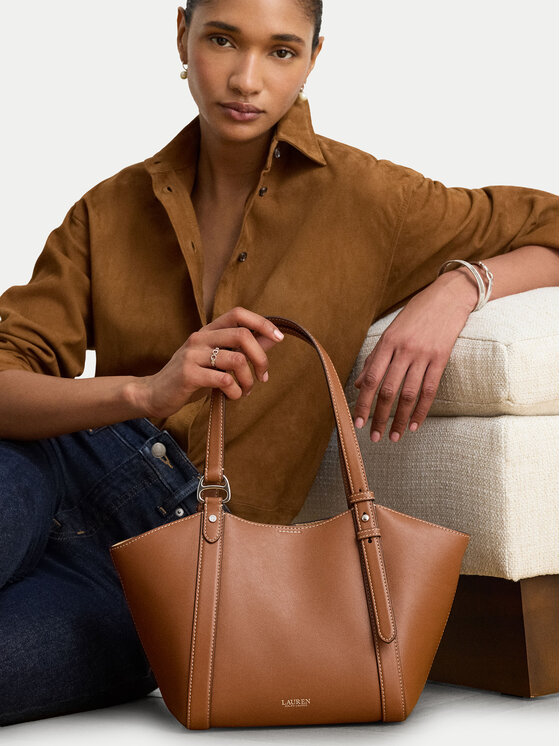 LAUREN RALPH LAUREN Torebka 431P18711001 Brązowy