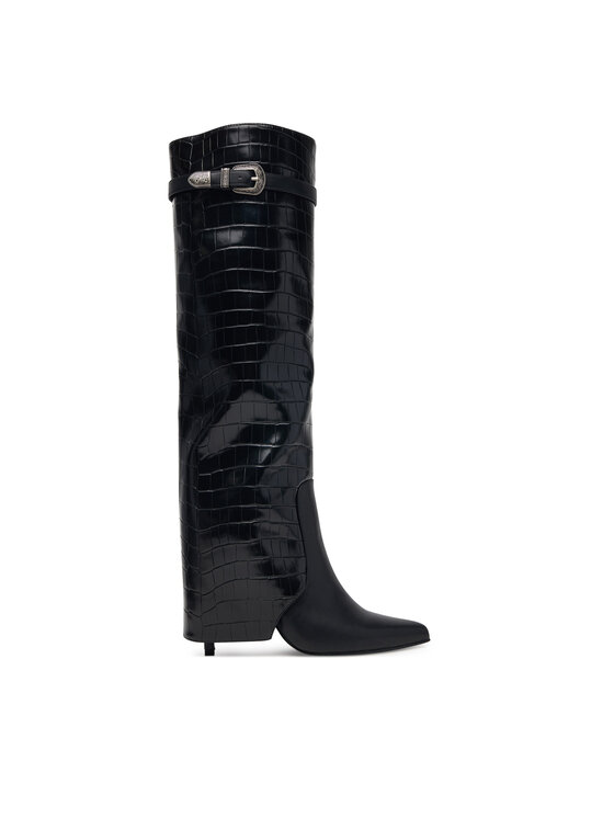 Just Cavalli Kozaki 81RA3S04 ZSE89 Czarny