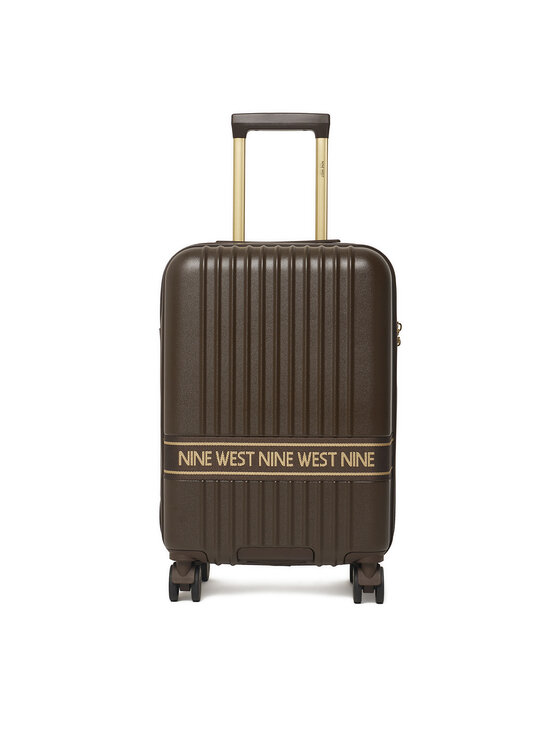 Nine West Walizka kabinowa CEO-NW-S-001-10 Brązowy ciemny