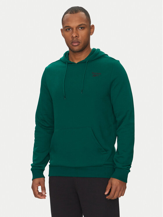 Reebok Bluza 100217207 Zielony Regular Fit