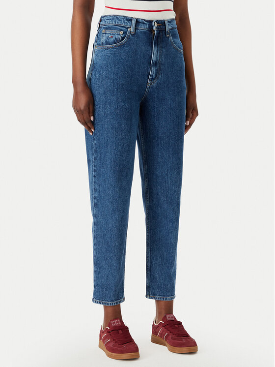 Tommy Jeans Jeansy DW0DW23464 Niebieski Mom Fit
