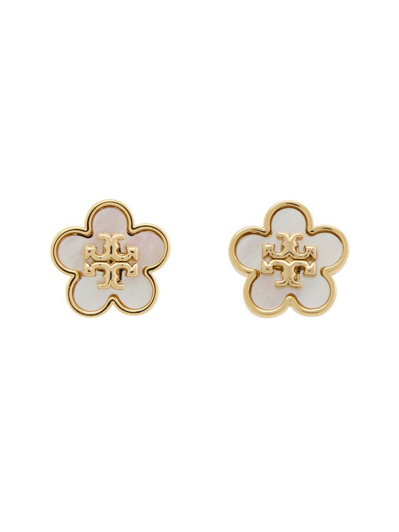 Tory Burch Kolczyki Kira Flower 157351 Złoty