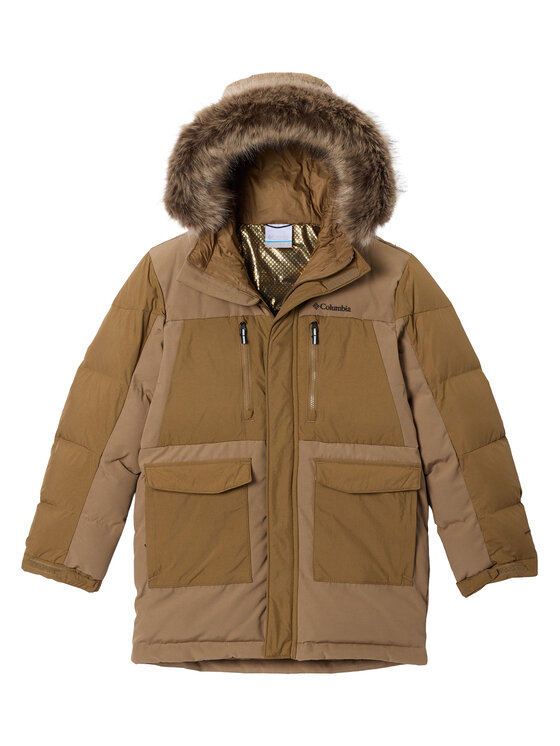 Columbia Kurtka zimowa Peak Fusion™ II 2090201 Brązowy jasny Regular Fit