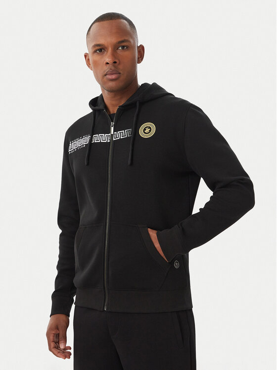 Beverly Hills Polo Club Bluza M6603T-HR Czarny Regular Fit