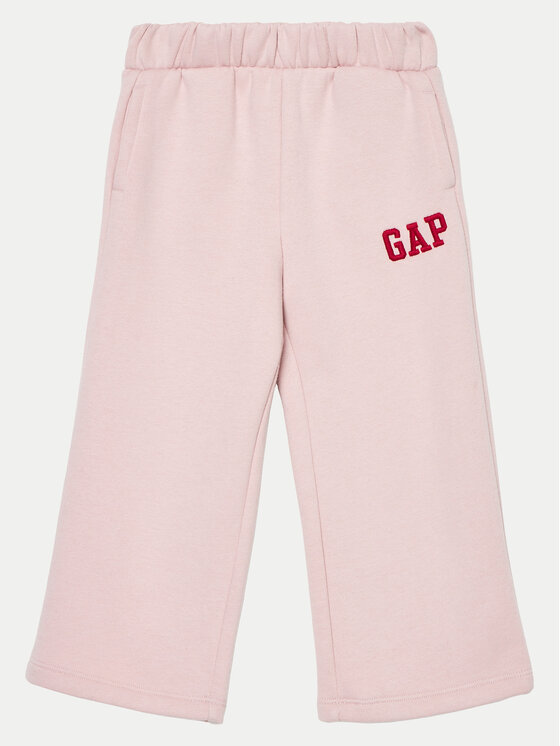 Gap Spodnie dresowe 626265-00 Różowy Wide Leg