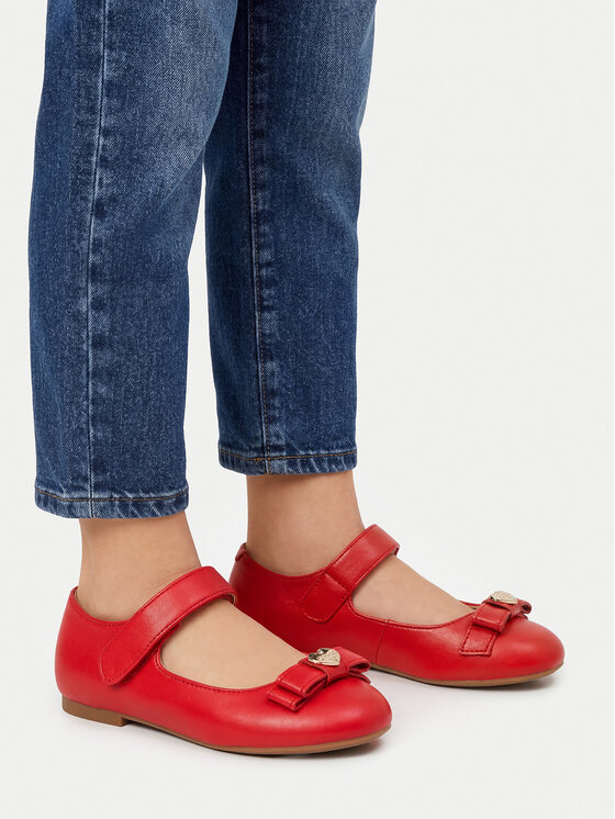 Guess Baleriny CEO-CS6666-17 Czerwony