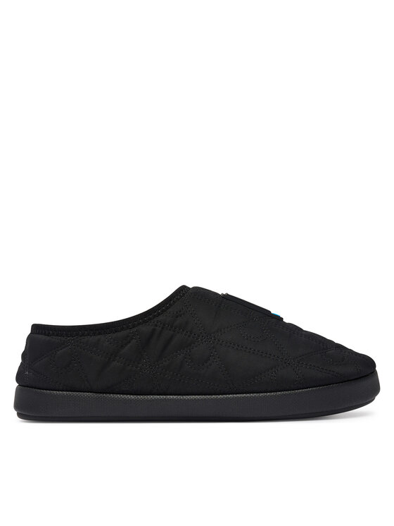Calvin Klein Kapcie Home Slipper Quilted Rip Emblem HM0HM02280 Czarny