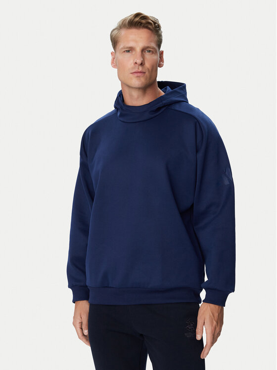 adidas Bluza Soft Lux Winter Knit KS0342 Niebieski Loose Fit