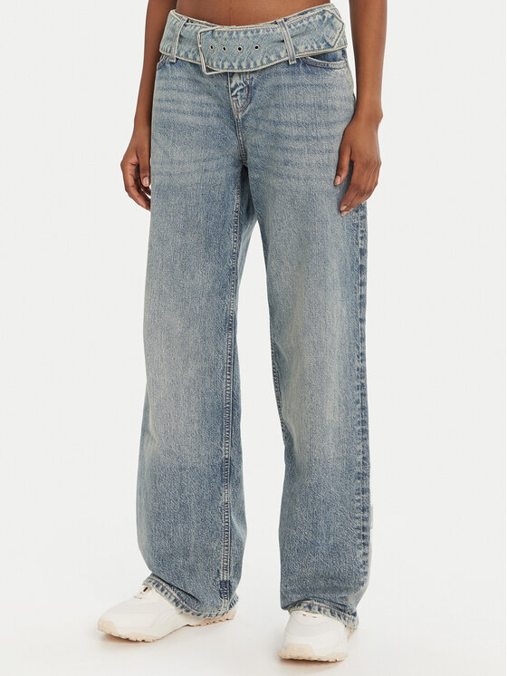 HUGO Jeansy Glory_B 50541520 Niebieski Relaxed Fit